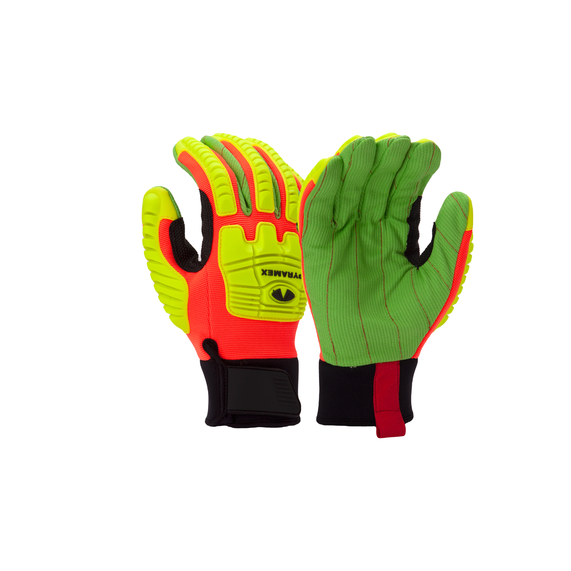 Pyramex Cotton Corded Palm TPR A2 Cut Glove X3